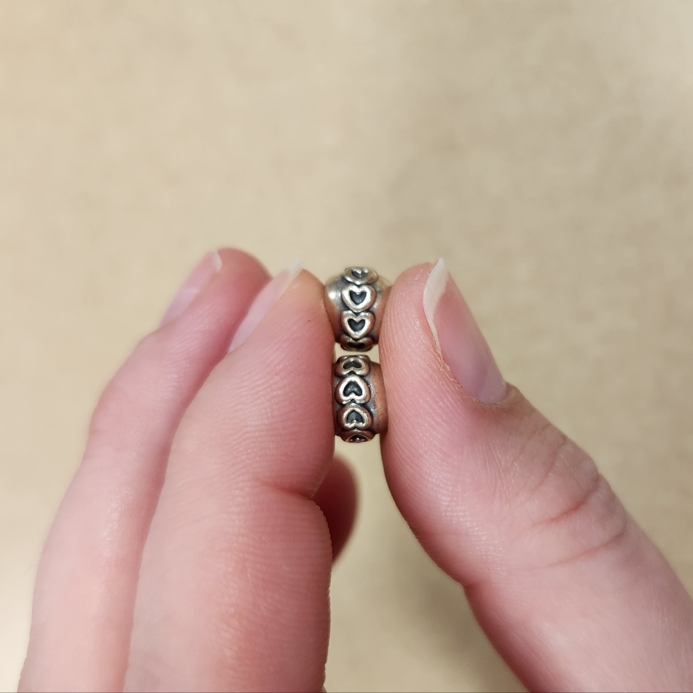 Heart Pandora Chain Charms